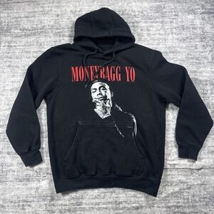 2021 Rue 21 Moneybagg Yo (MBY) Hip hop Long Sleeves Pullover Hoodie Sz M